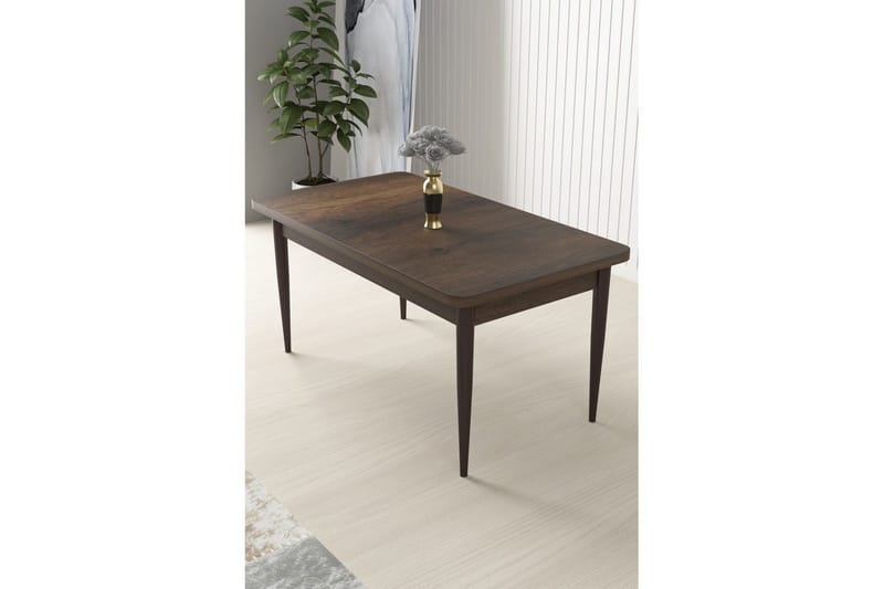 Sivaji Ruokapöytä 110 cm Suorakulmainen - Ruskea - Huonekalut - Pöytä & ruokailuryhmä - Ruokapöydät & keittiön pöydät