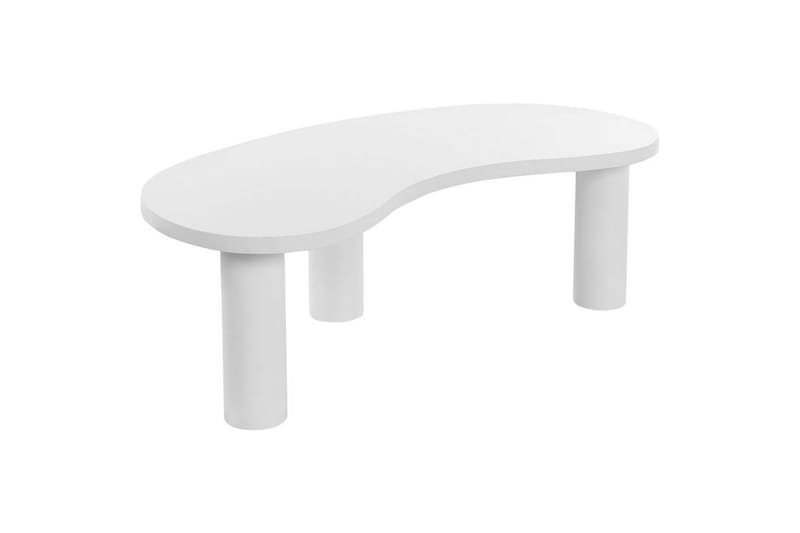 Soffbord Beliani Auburn Ljus trä White - Huonekalut - Pöytä & ruokailuryhmä - Sohvapöytä