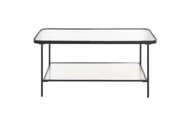 Soffbord Beliani Blair Transparent||Black - Huonekalut - Pöytä & ruokailuryhmä - Sohvapöytä