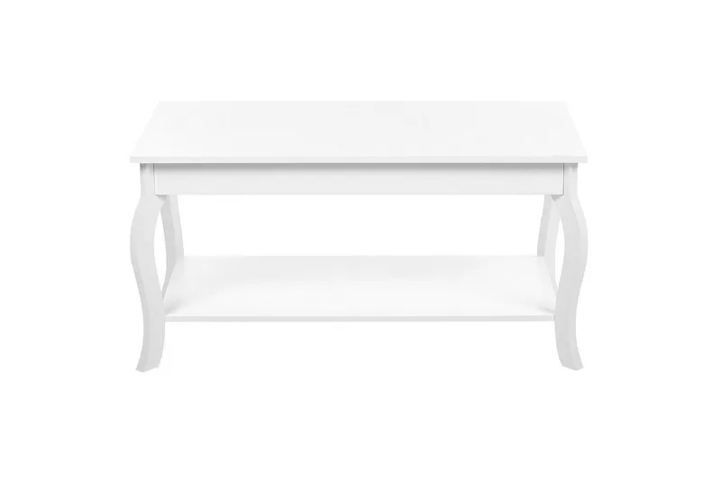 Soffbord Beliani Hartford White - Huonekalut - Pöytä & ruokailuryhmä - Sohvapöytä