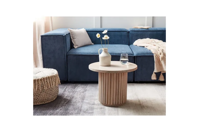 Soffbord Beliani Lemont Ljus trä Light wood - Huonekalut - Pöytä & ruokailuryhmä - Sohvapöytä