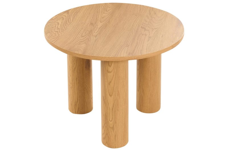 Soffbord Beliani Senoia Ljus trä Light wood - Huonekalut - Pöytä & ruokailuryhmä - Sohvapöytä