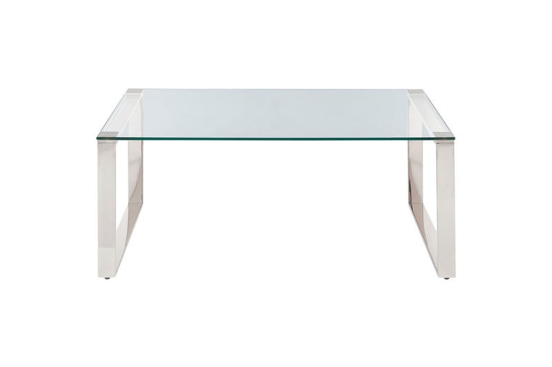 Soffbord Beliani Tilon Guld/transparent Silver||Transparent - Huonekalut - Pöytä & ruokailuryhmä - Sohvapöytä