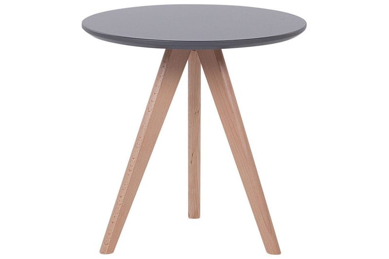 Soffbord Beliani Vegas Grey||Light wood - Huonekalut - Pöytä & ruokailuryhmä - Apupöytä & sivupöytä - Sarjapöytä