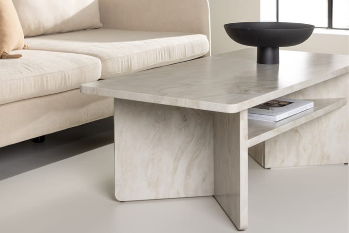 Ålesund Sohvapöytä 120x60 cm Beige - Venture Home - Sohvapöytä