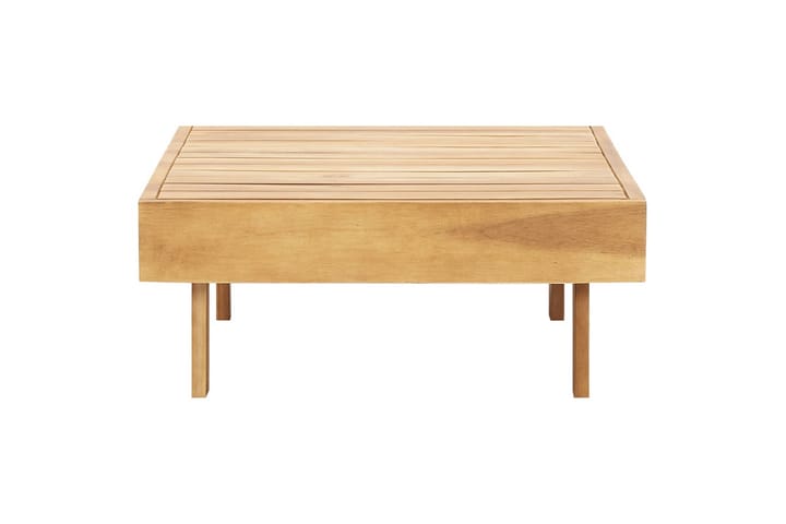 Sohvapöytä 100x60x25 cm täysi akaasiapuu - Ruskea - Sohvapöytä