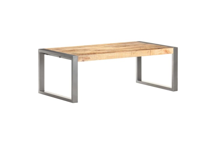 Sohvapöytä 110x60x40 cm Seesamviimeistelty puu - Ruskea - Sohvapöytä