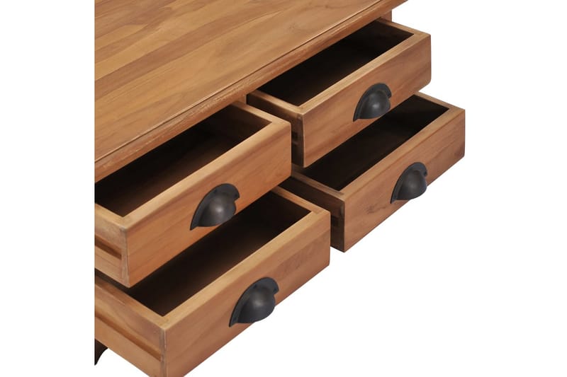 Sohvapöytä 68x68x30 cm täysi tiikki - Ruskea - Huonekalut - Pöytä & ruokailuryhmä - Sohvapöytä