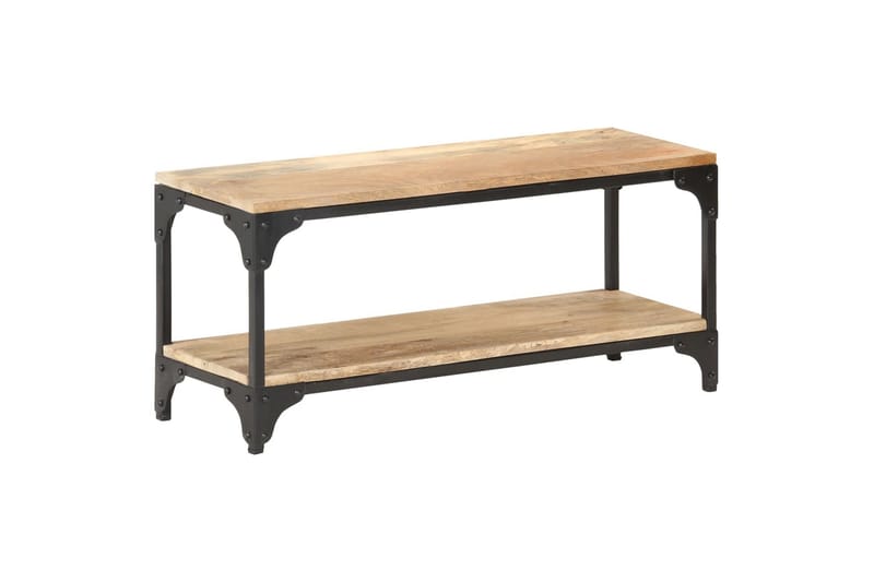 Sohvapöytä 90x30x40 cm täysi mangopuu - Ruskea - Huonekalut - Pöytä & ruokailuryhmä - Sohvapöytä