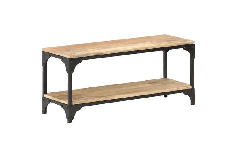 Sohvapöytä 90x30x40 cm täysi mangopuu - Ruskea - Huonekalut - Pöytä & ruokailuryhm�ä - Sohvapöytä