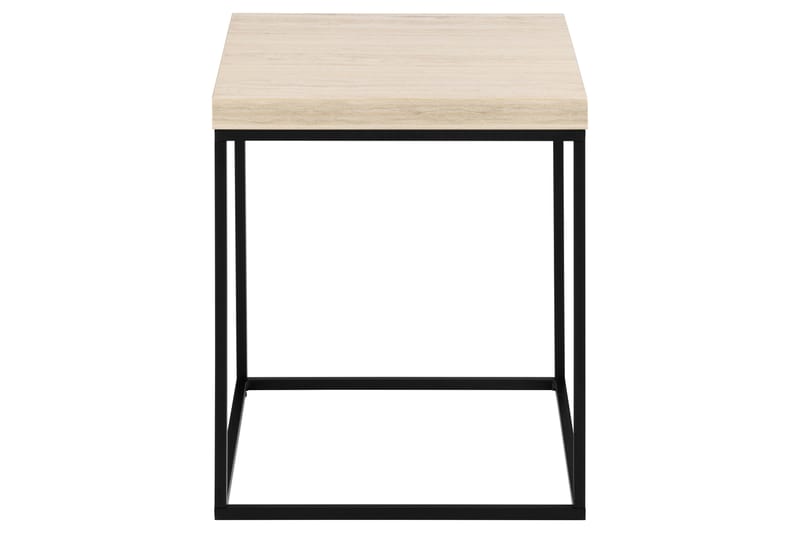 Sohvapöytä Adisan 40x40 cm - Beige - Huonekalut - Pöytä & ruokailuryhmä - Sohvapöytä