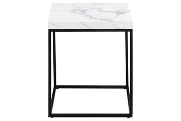 Sohvapöytä Adisan 40x40 cm - Valkoinen - Huonekalut - Pöytä & ruokailuryhmä - Sohvapöytä
