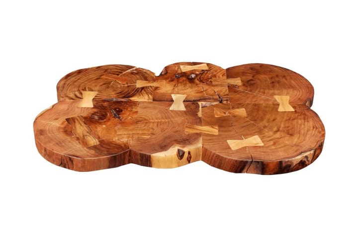 Baaripöytä Puunrunko Täysi Akaasiapuu 90x60x110 cm - Ruskea - Sohvapöytä