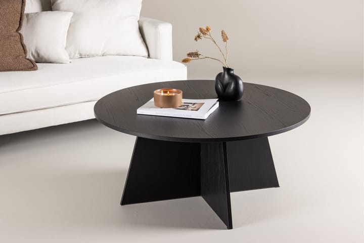 Bariso Sohvapöytä 100 cm Musta - Venture Home - Sohvapöytä
