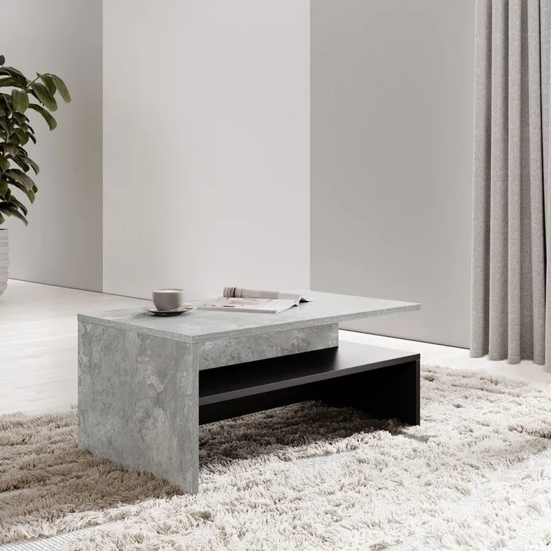 Sohvapöytä Baros - Betonivalo - Huonekalut - Pöytä & ruokailuryhmä - Sohvapöytä