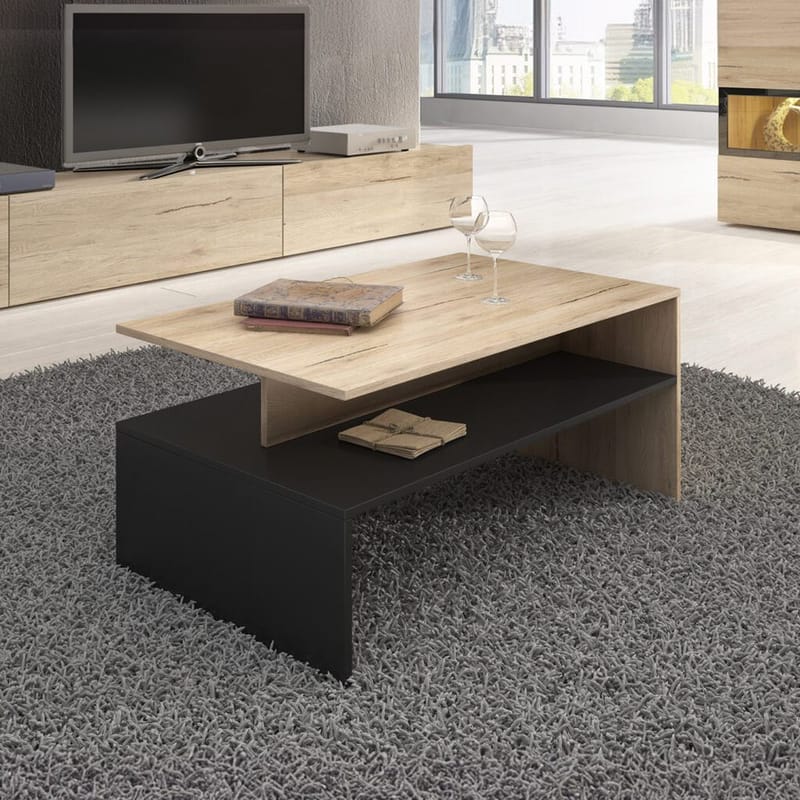 Sohvapöytä Baros - San Remo Tammi Vaalea Laminaatti - Huonekalut - Pöytä & ruokailuryhmä - Sohvapöytä