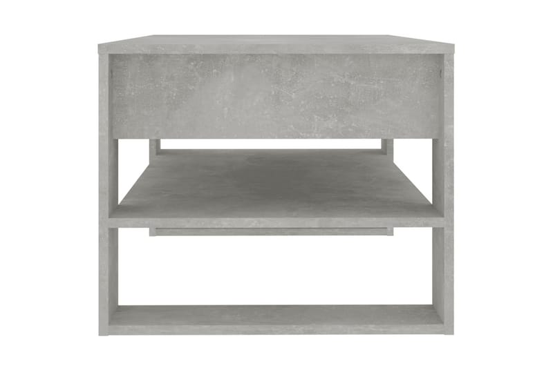 Sohvapöytä betoninharmaa 102x55x45 cm tekninen puu - Harmaa - Huonekalut - Pöytä & ruokailuryhmä - Sohvapöytä