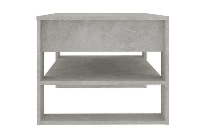 Sohvapöytä betoninharmaa 102x55x45 cm tekninen puu - Harmaa - Sohvapöytä