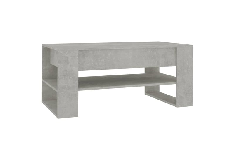 Sohvapöytä betoninharmaa 102x55x45 cm tekninen puu - Harmaa - Huonekalut - Pöytä & ruokailuryhmä - Sohvapöytä