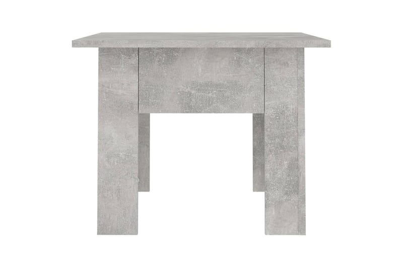 Sohvapöytä betoninharmaa 55x55x42 cm lastulevy - Harmaa - Huonekalut - Pöytä & ruokailuryhmä - Sohvapöytä