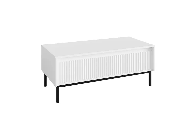 Sohvapöytä Bjurholm 100 cm, Valkoinen
