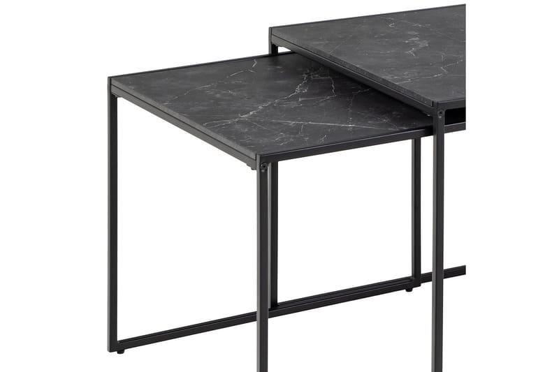 Sohvapöytä Boonanaring 120x60 cm - Musta - Huonekalut - Pöytä & ruokailuryhmä - Apupöytä & sivupöytä - Sarjapöytä