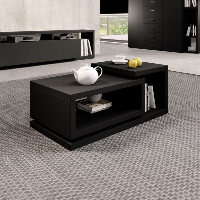 Sohvapöytä Bota - Musta supermatta - Huonekalut - Pöytä & ruokailuryhmä - Sohvapöytä