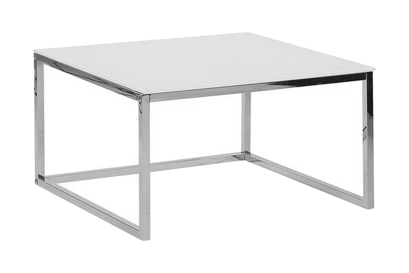 Brea Sohvapöytä 2 kpl valkoinen / hopea - Huonekalut - Pöytä & ruokailuryhmä - Sohvapöytä