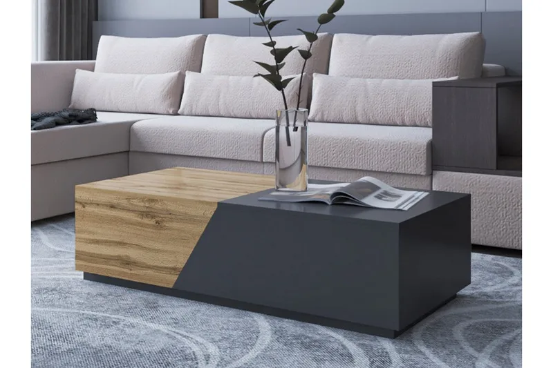 Carbost Soffbord 60 cm Anthracite - Huonekalut - Pöytä & ruokailuryhmä - Sohvapöytä