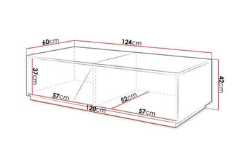 Carbost sohvapöytä 60 cm - Huonekalut - Pöytä & ruokailuryhmä - Sohvapöytä