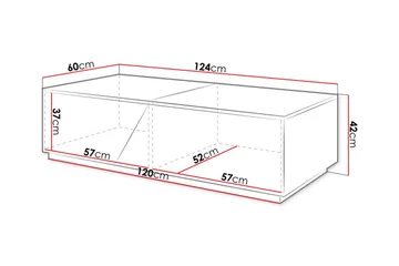 Carbost sohvapöytä 60 cm - Huonekalut - Pöytä & ruokailuryhmä - Sohvapöytä