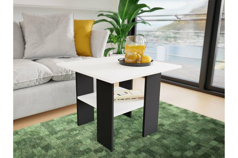 Carnew Soffbord 60 cm White - Huonekalut - Pöytä & ruokailuryhmä - Sohvapöytä