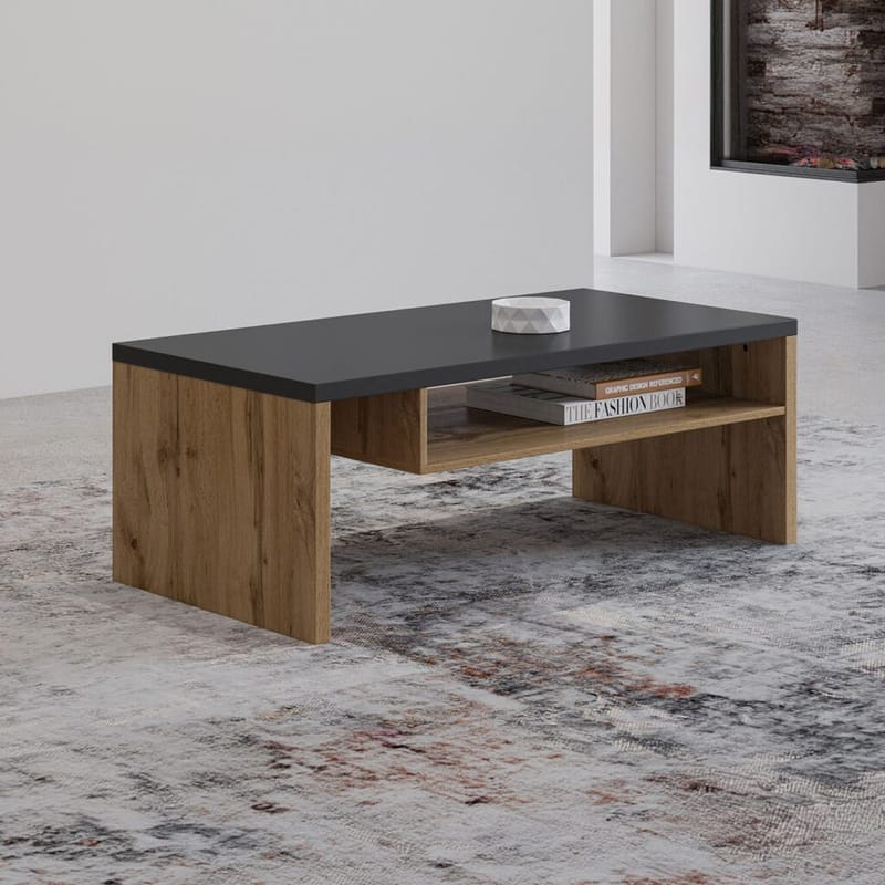 Sohvapöytä Cross - Wotan tammi - Huonekalut - Pöytä & ruokailuryhmä - Sohvapöytä