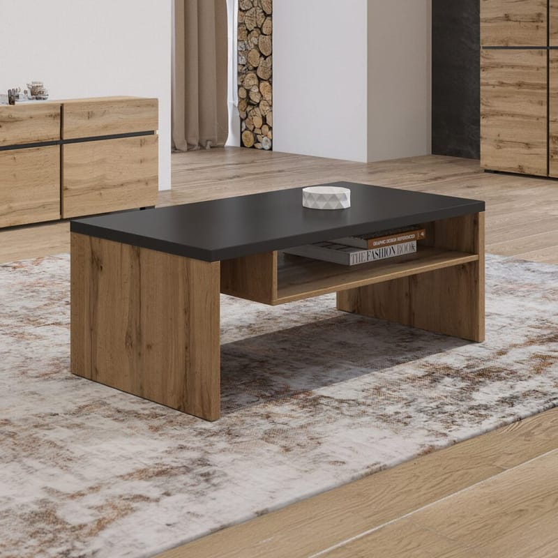 Sohvapöytä Cross - Wotan tammi - Huonekalut - Pöytä & ruokailuryhmä - Sohvapöytä