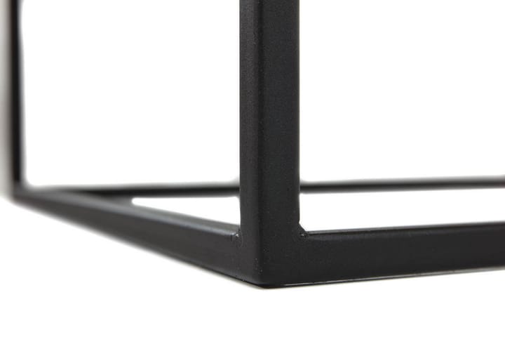 Sohvapöytä Cubinson 100 cm - Tammenväri/Musta - Sohvapöytä