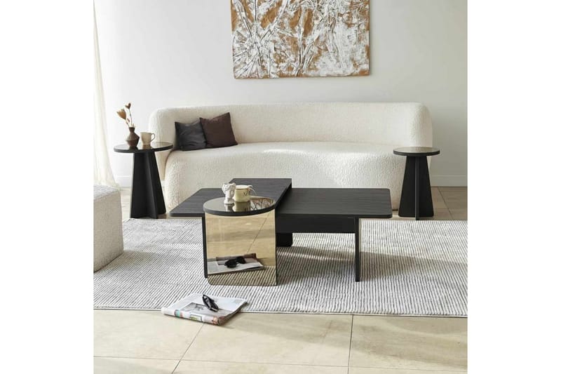 Dasina Sarjapöytä 82 cm - Musta - Huonekalut - Pöytä & ruokailuryhmä - Sohvapöytä