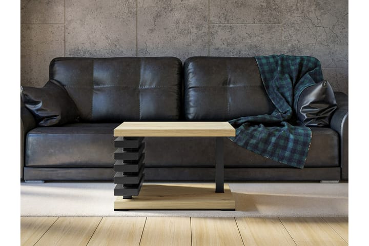 Sohvapöytä Denogal 60 cm - Musta - Sohvapöytä