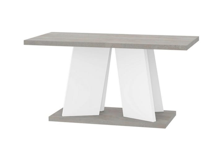 Sohvapöytä Denogal 70 cm - Valkoinen - Sohvapöytä