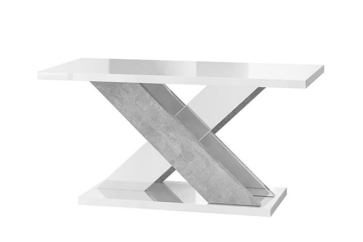 Sohvapöytä Denogal 70 cm - Valkoinen - Sohvapöytä
