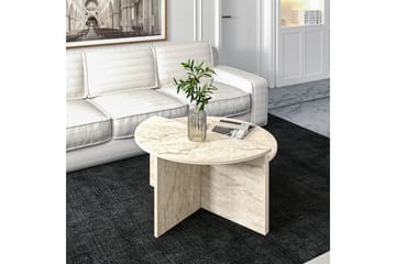 Sohvapöytä Dolcer Travertiini - Travertiini - Huonekalut - Pöytä & ruokailuryhmä - Apupöytä & sivupöytä - Sarjapöytä