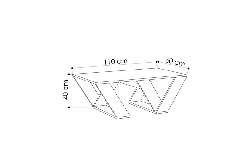 Sohvapöytä Eviren Carraran Marmori - Carraran Marmori - Huonekalut - Pöytä & ruokailuryhmä - Sohvapöytä