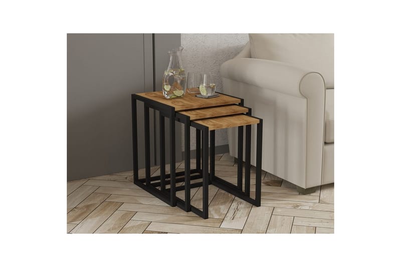 Fayen Pöytäsarja 34 cm - Musta - Huonekalut - Pöytä & ruokailuryhmä - Sohvapöytä - Arkkupöytä