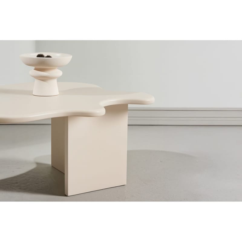 Sohvapöytä Flower - Beige - Huonekalut - Pöytä & ruokailuryhmä - Sohvapöytä