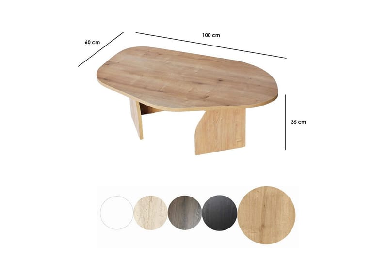 Sohvapöytä Fredrilla Safidoniritammi - Safidoniritammi - Huonekalut - Pöytä & ruokailuryhmä - Sohvapöytä