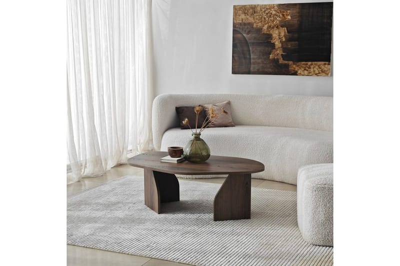 Sohvapöytä Fredrilla Pähkinäpuu - Pähkinäpuu - Huonekalut - Pöytä & ruokailuryhmä - Sohvapöytä