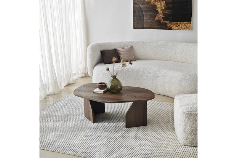 Sohvapöytä Fredrilla Pähkinäpuu - Pähkinäpuu - Huonekalut - Pöytä & ruokailuryhmä - Sohvapöytä