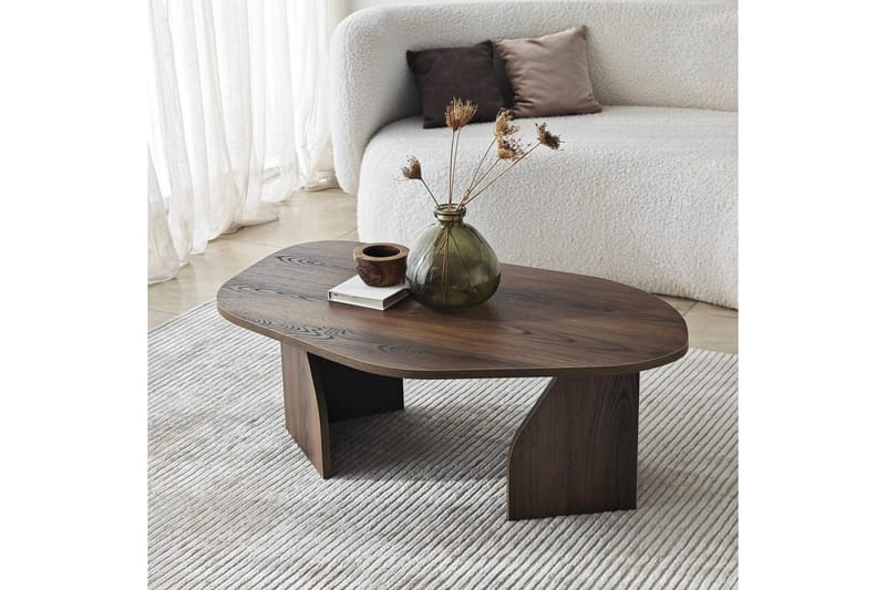 Sohvapöytä Fredrilla Pähkinäpuu - Pähkinäpuu - Huonekalut - Pöytä & ruokailuryhmä - Sohvapöytä