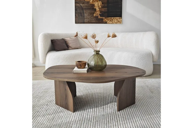 Sohvapöytä Fredrilla Pähkinäpuu - Pähkinäpuu - Huonekalut - Pöytä & ruokailuryhmä - Sohvapöytä