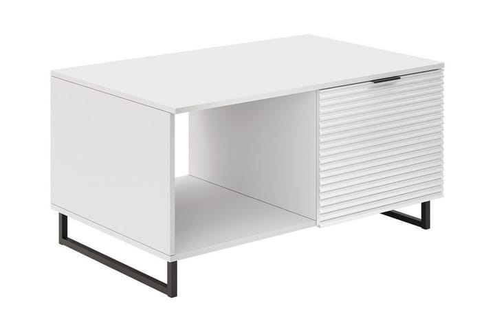 Sohvapöytä Galbally 60 cm - Valkoinen - Sohvapöytä