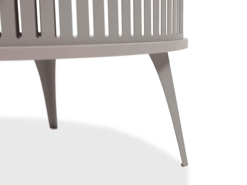 Galia sohvapöytä 75 cm, pyöreä - Beige|harmaa - Huonekalut - Pöytä & ruokailuryhmä - Sohvapöytä - Sohvapöytä säilytystilalla